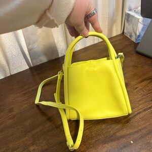 Vibrant Yellow Handbag